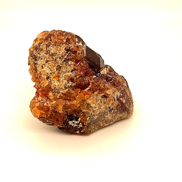 Spessartine Garnet Mineral Crystals 122.10ct - Picture 1 of 6